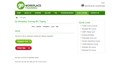 Desktop Screenshot of afl.goworkplacetraining.com.au